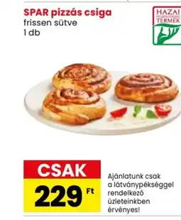 Spar SPAR pizzás csiga 1db ajánlat