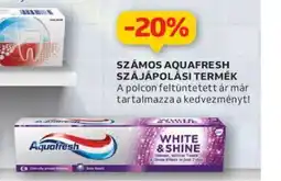 Auchan SZÁMOS AQUAFRESH SZÁJÁPOLÁSI TERMÉK ajánlat