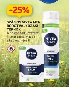 Auchan SZÁMOS NIVEA MEN BOROTVÁLKOZÁSI TERMÉK ajánlat