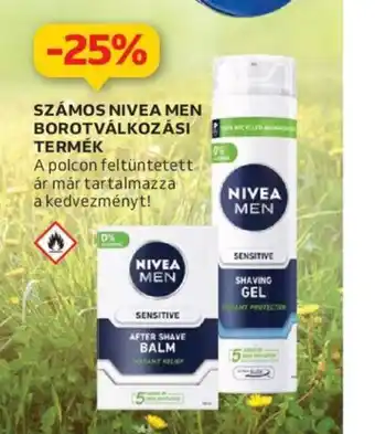 Auchan SZÁMOS NIVEA MEN BOROTVÁLKOZÁSI TERMÉK ajánlat