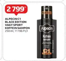 Auchan ALPECINC1 BLACK EDITION VAGY SPORT KOFFEIN SAMPON 250ml ajánlat