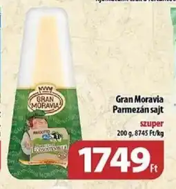 Coop Gran Moravia Parmezán sajt 200g ajánlat