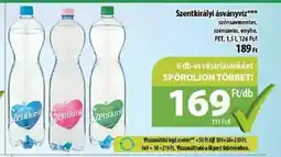 Coop Szentkirályi ásványvíz 1,5l ajánlat