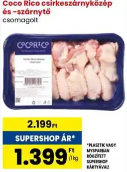 Spar Coco Rico csirkeszárnyközép és -szárnytő ajánlat