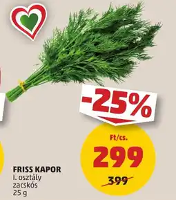 PENNY FRISS KAPOR 25g ajánlat