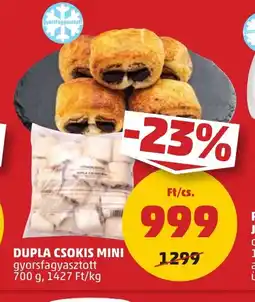PENNY DUPLA CSOKIS MINI 700g ajánlat
