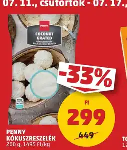 PENNY PENNY KÓKUSZRESZELÉK 200 g ajánlat