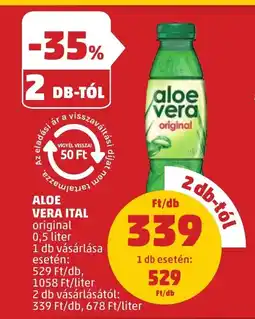 PENNY ALOE VERA ITAL 0,5 liter ajánlat