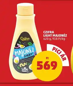 PENNY CZIFRA LIGHT MAJONÉZ 620 g ajánlat