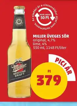 PENNY MILLER ÜVEGES SÖR 330ml ajánlat