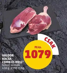 VALDOR KACSA COMB ÉS MELL 450g