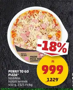 PENNY PENNY TO GO PIZZA 430g ajánlat
