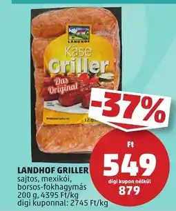 PENNY LANDHOF GRILLER 200g ajánlat