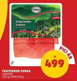 PENNY FEKETEERDEI SONKA 100g ajánlat