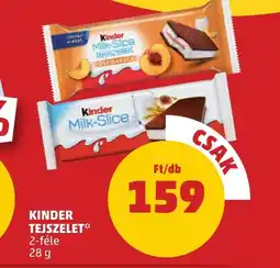 PENNY KINDER TEJSZELET 28 g ajánlat