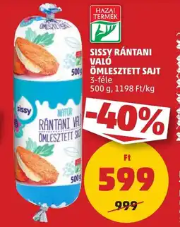 PENNY SISSY RÁNTANI VALÓ ÖMLESZTETT SAJT 500g ajánlat