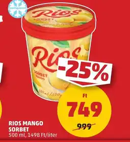 PENNY RIOS MANGO SORBET 500ml ajánlat