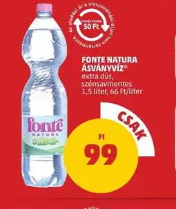 FONTE NATURA ÁSVÁNYVÍZ 1,5l