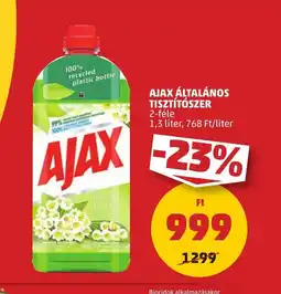 AJAX ÁLTALÁNOS TISZTÍTÓSZER