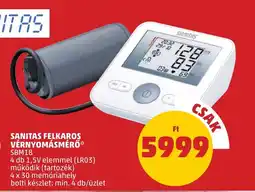 SANITAS FELKAROS VÉRNYOMÁSMÉRŐ