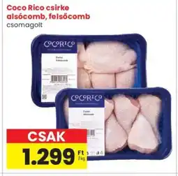 Spar Coco Rico csirke alsócomb, felsőcomb 1kg ajánlat