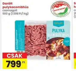Spar Darált pulykacombhús 500g ajánlat