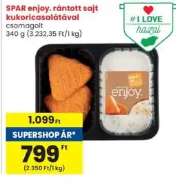 Spar SPAR enjoy. rántott sajt kukoricasalátával 340g ajánlat