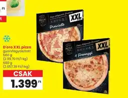 Spar D'oro XXL pizza 660g ajánlat