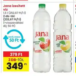 Jana ízesített víz 1,5l