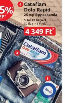 Benu Gyógyszertárak Cataflam Dolo Rapid 25 mg ajánlat