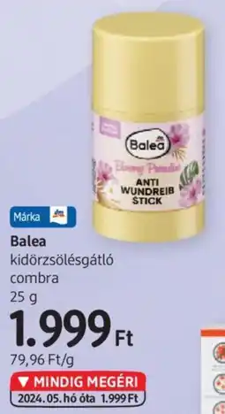 DM Balea kidőrzsölésgátl combra 25 g ajánlat