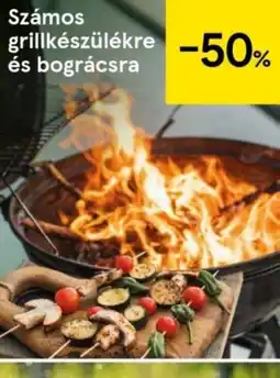 Tesco Számos grillkészülékre és bográcsra ajánlat