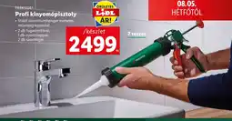 Lidl PARKSIDE® Profi kinyomópisztoly /készlet ajánlat