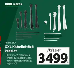 Lidl PARKSIDE® XXL Kábelkötöző /készlet ajánlat