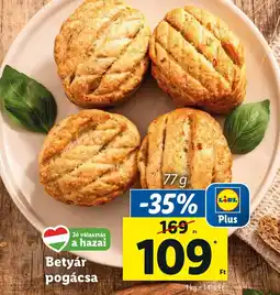 Lidl Betyár pogácsa 77g ajánlat