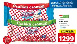 Lidl PÖTTYÖS Túró Rudi 10x30g ajánlat