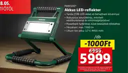 Lidl PARKSIDE® Akkus LED-reflektor 1db ajánlat