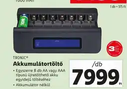 Lidl TRONIC® Akkumulátortöltő 1db ajánlat