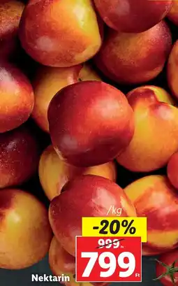 Lidl Nektarin 1kg ajánlat