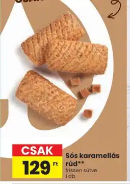 Sós karamellás rúd 1db