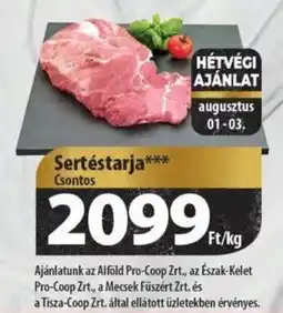 Coop Sertéstarja 1kg ajánlat