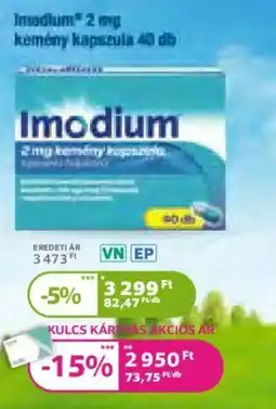 Kulcs Patika Imodium 2 mg ajánlat