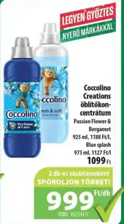 Coop Coccolino Creations öblítőkoncentrátum ajánlat