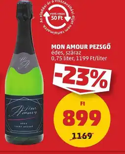 Mon Amour pezsgő 0,75 liter