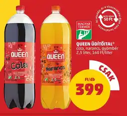 Queen üdítőital 2,5 liter