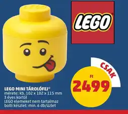 PENNY LEGO mini tárolfej ajánlat