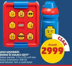 PENNY LEGO uzsonnás doboz és kulacs szett ajánlat