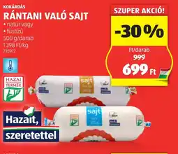 ALDI Rántani val sajt 500 g/darab ajánlat