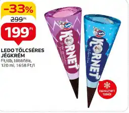 Auchan Ledo tölcséres jégkrém ajánlat