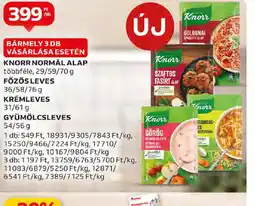 Auchan Knorr alap ajánlat
